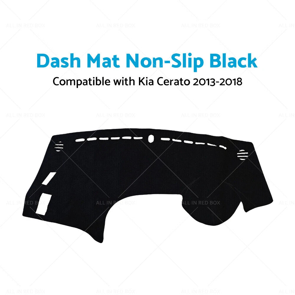 Dashboard Cover Dash Mat for Kia Cerato (2013–2018) Non-Slip