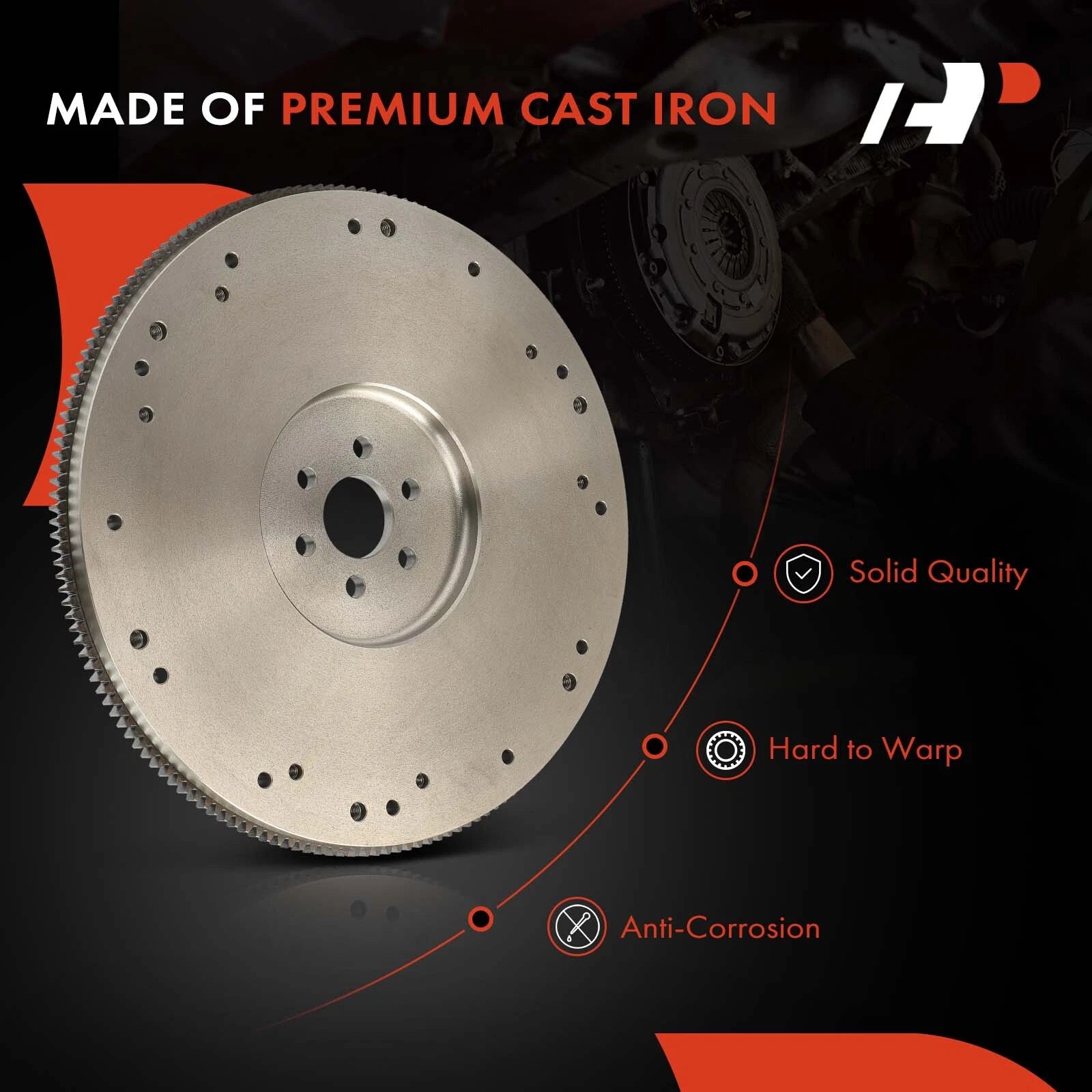 Clutch Flywheel for Ford F-150 F-250 F-350 Bronco E100 Econoline (1975–1996)
