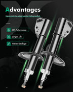 Set of 2 Front Shocks Struts for Saturn Vue (2002–2007)