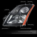 Left Driver Headlight Lamp for Nissan Sentra 2.5L (2007–2009) OE Style