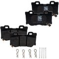 Set of 4 Rear NAO Brake Pads for Infiniti G37 Coupe (2008–2013)