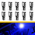 Set of 10 LED Interior Light Bulbs for Car (Universal)