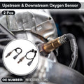 2X Upstream & Downstream Oxygen Sensor for Toyota Tacoma (1995–2023) 2349050
