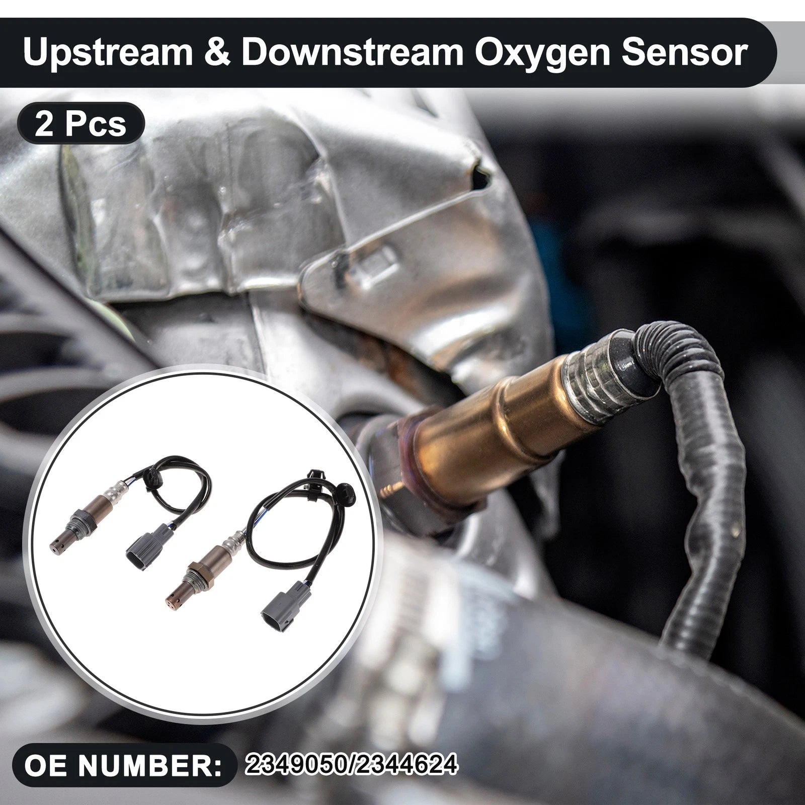 2X Upstream & Downstream Oxygen Sensor for Toyota Tacoma (1995–2023) 2349050