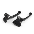 Pivot Brake Clutch Levers for Kawasaki KX65 KX85 KX250 KX250F KX125 (2004) Black