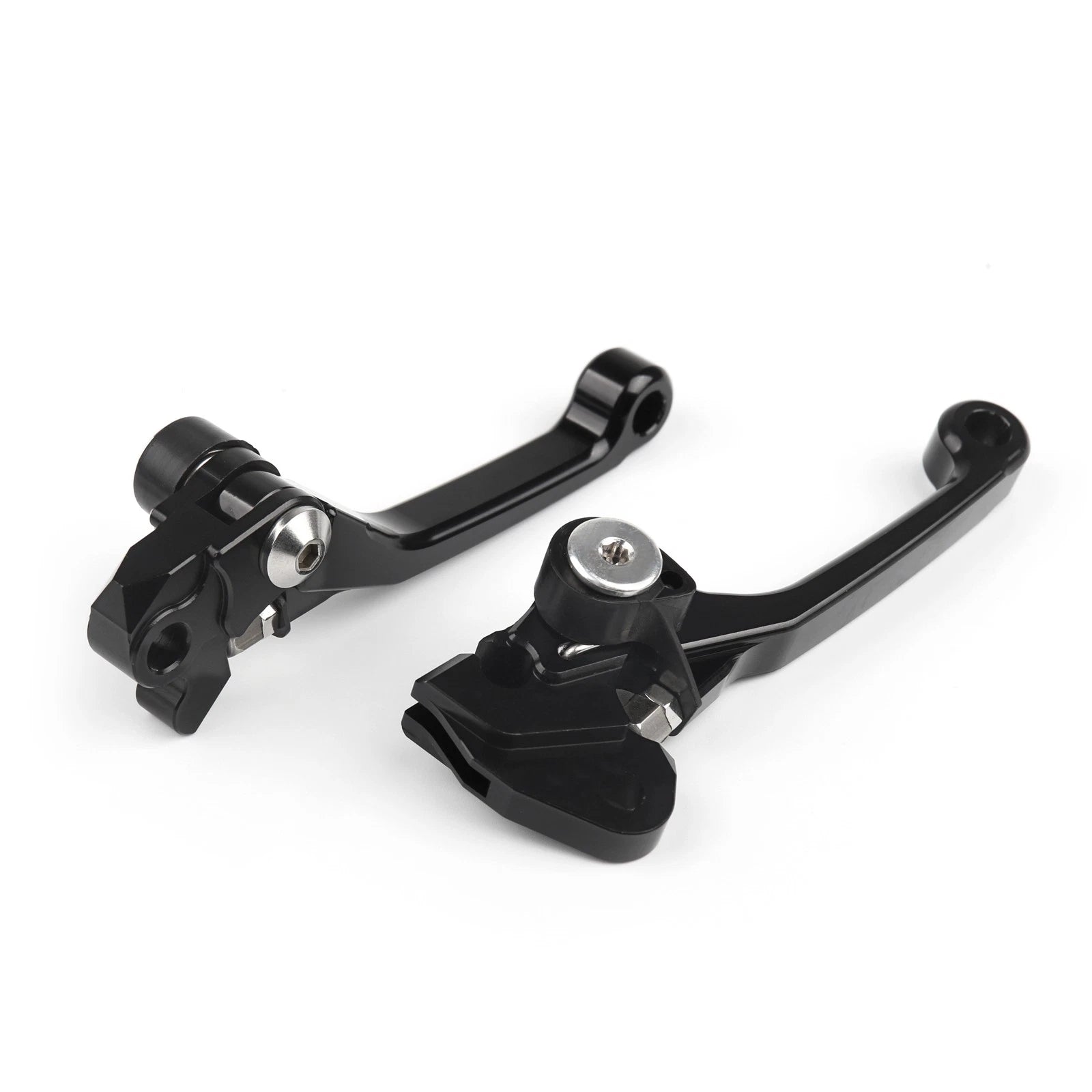 Pivot Brake Clutch Levers for Kawasaki KX65 KX85 KX250 KX250F KX125 (2004) Black
