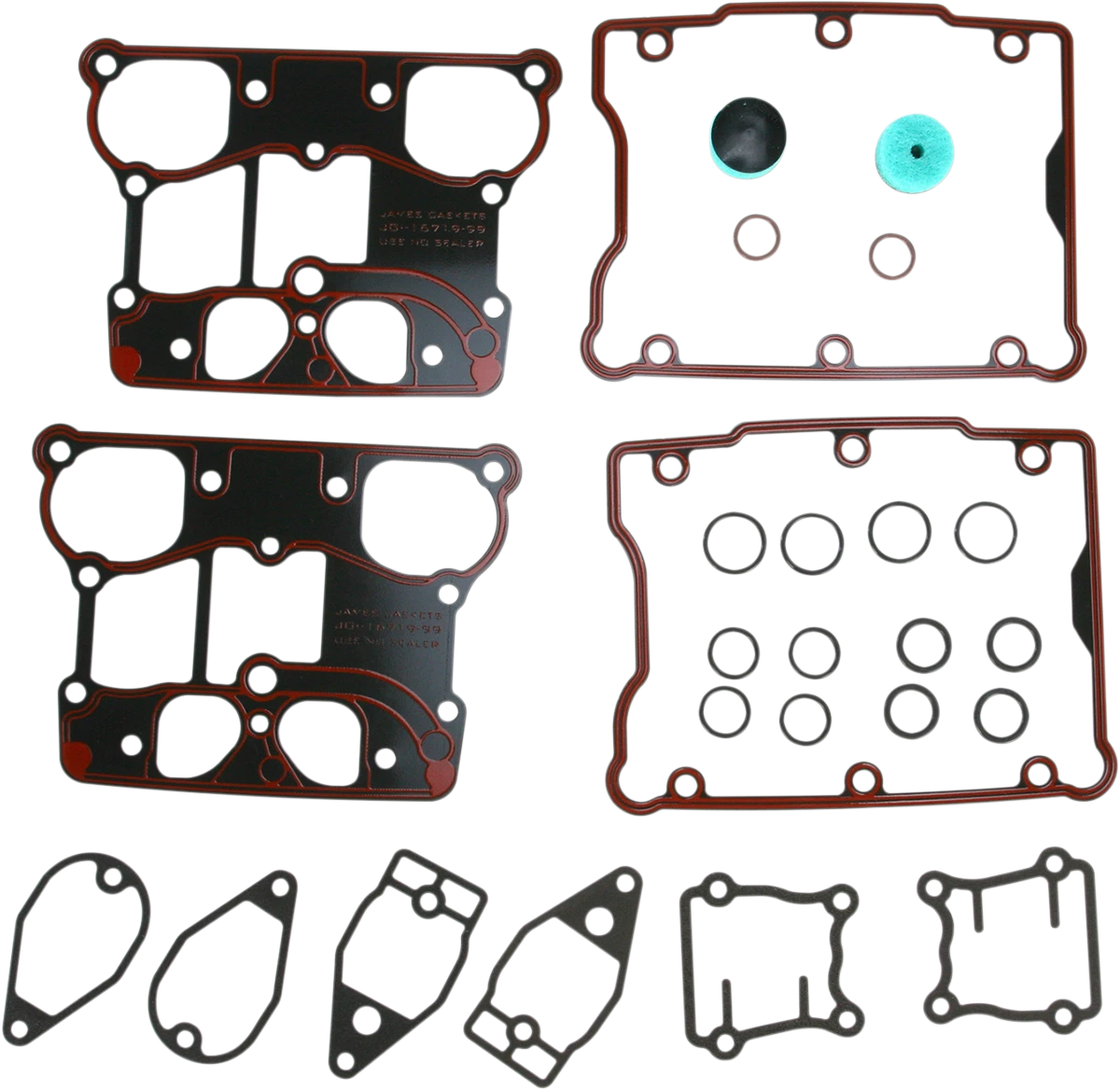 Rocker Cover Gasket Kit for Harley Twin Cam (1999–2006) JGI-17033-99