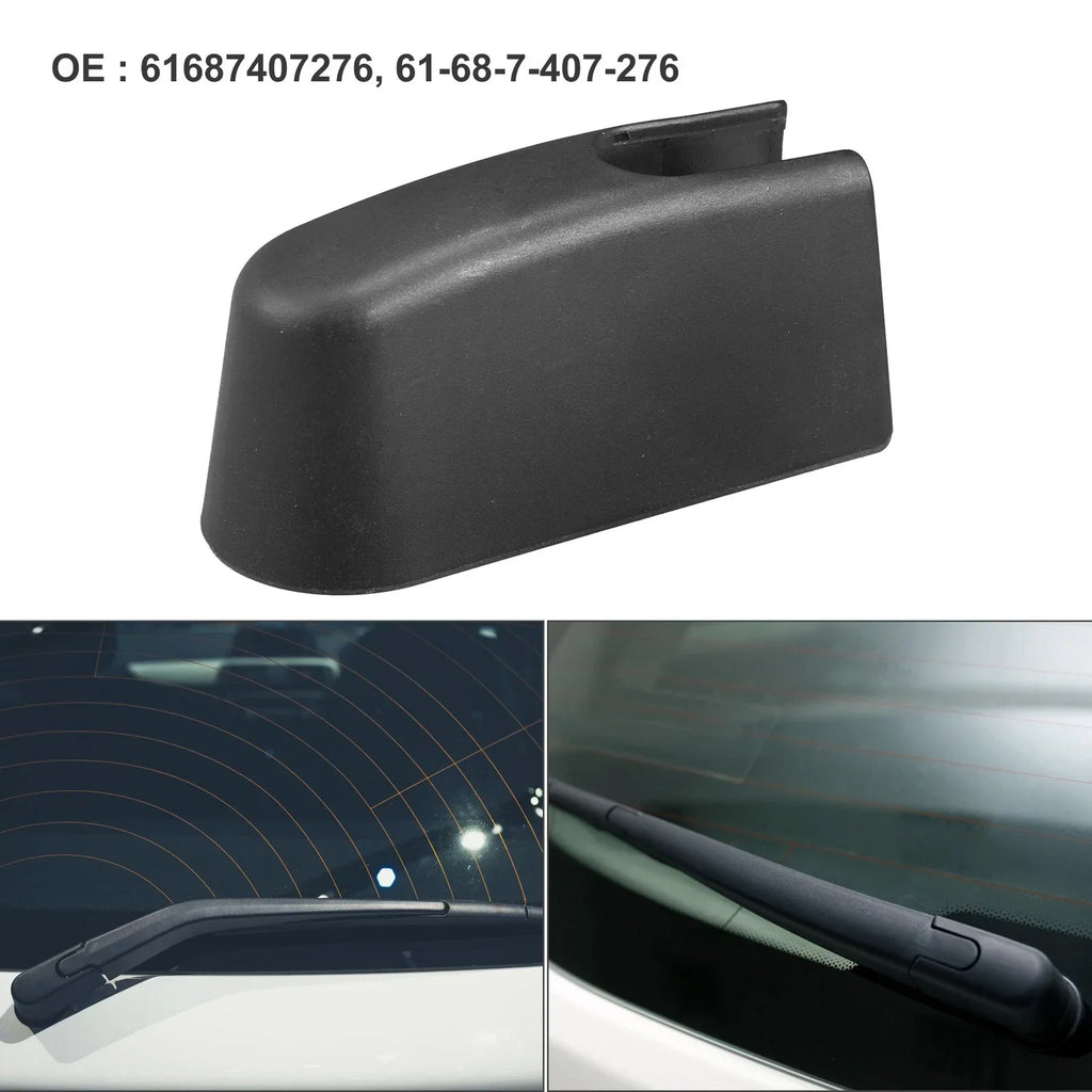 Rear Windshield Wiper Arm Nut Cap Black for BMW X3 (2018-2024)