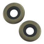 2Pcs Oil Seal for OMC Marine (GLM 86170, 318973, 321480, 18-2028)