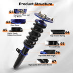 Coilovers for BMW E46 325i 330i (2001-2005) Adjustable Height Suspension