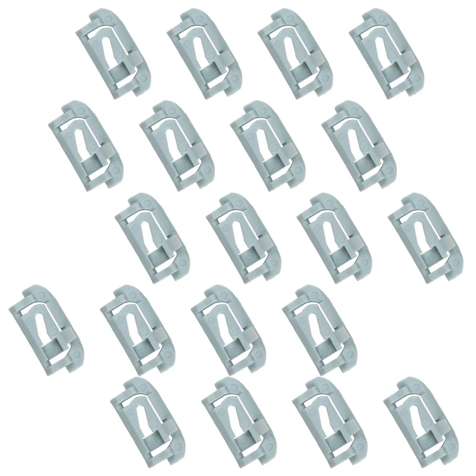 20pcs Molding Clips Green for G-Body Windshield & Rear Window Trim Fitment
