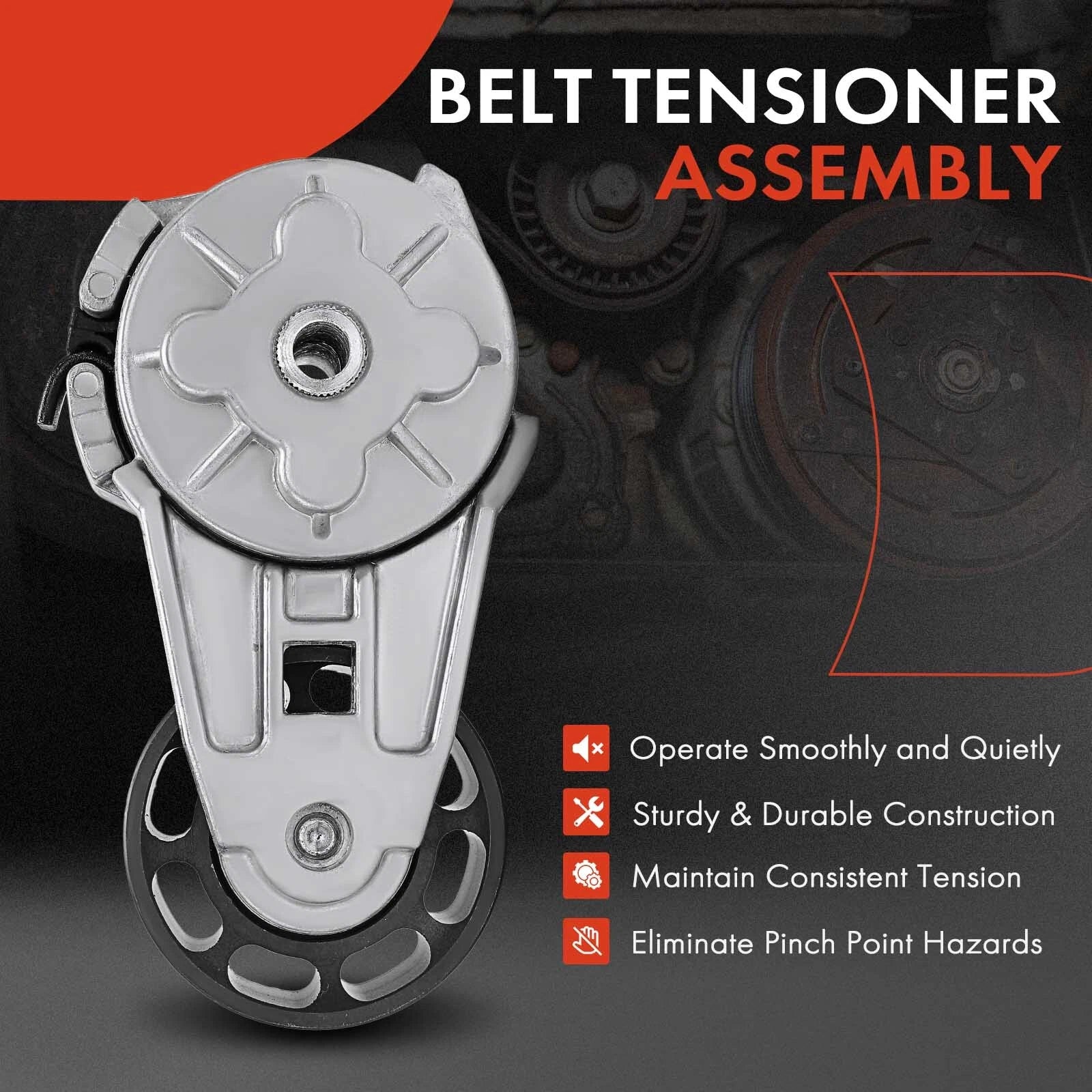 Belt Tensioner Assembly for Chevrolet GMC T6500 T7500 (1997–2002)