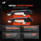 2X Front Exterior Door Handle for Kia Sedona (2006-2012)