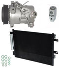 A C Compressor Kit with Condenser for Dodge Caliber 2.4L (2011–2012)