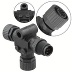 NMEA 2000 T Splitter Connector for Marine Use (Waterproof Plastic Brass)