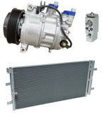AC Compressor Kit With Condenser for Porsche Macan 3.0L 3.6L (2018–2018)