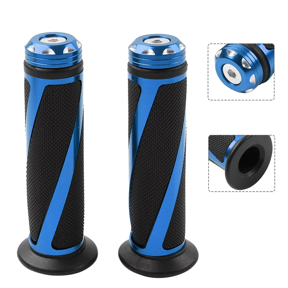 Motor 7/8" Rubber Gel Hand Grips for Yamaha MX ATV Dirt Bike