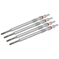 Set of 4 NGK Glow Plugs for Jeep Wrangler JK 2.8L CRD Diesel (2007 - 2012)