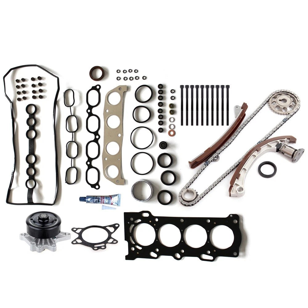 Timing Chain Kit with Head Gasket Bolts & Water Pump for Toyota Celica (2000–2005)