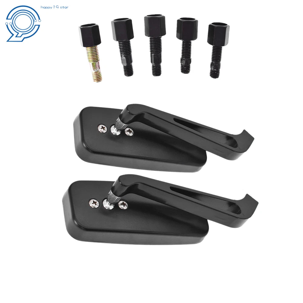 Rectangle Motorcycle Mirrors for Harley Street Glide, Road Glide, V-Rod (2006–2023)