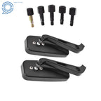 Rectangle Motorcycle Mirrors for Harley Street Glide, Road Glide, V-Rod (2006–2023)