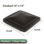 Set of 3 Replacement Roof Vent Covers for Camper RV Trailer