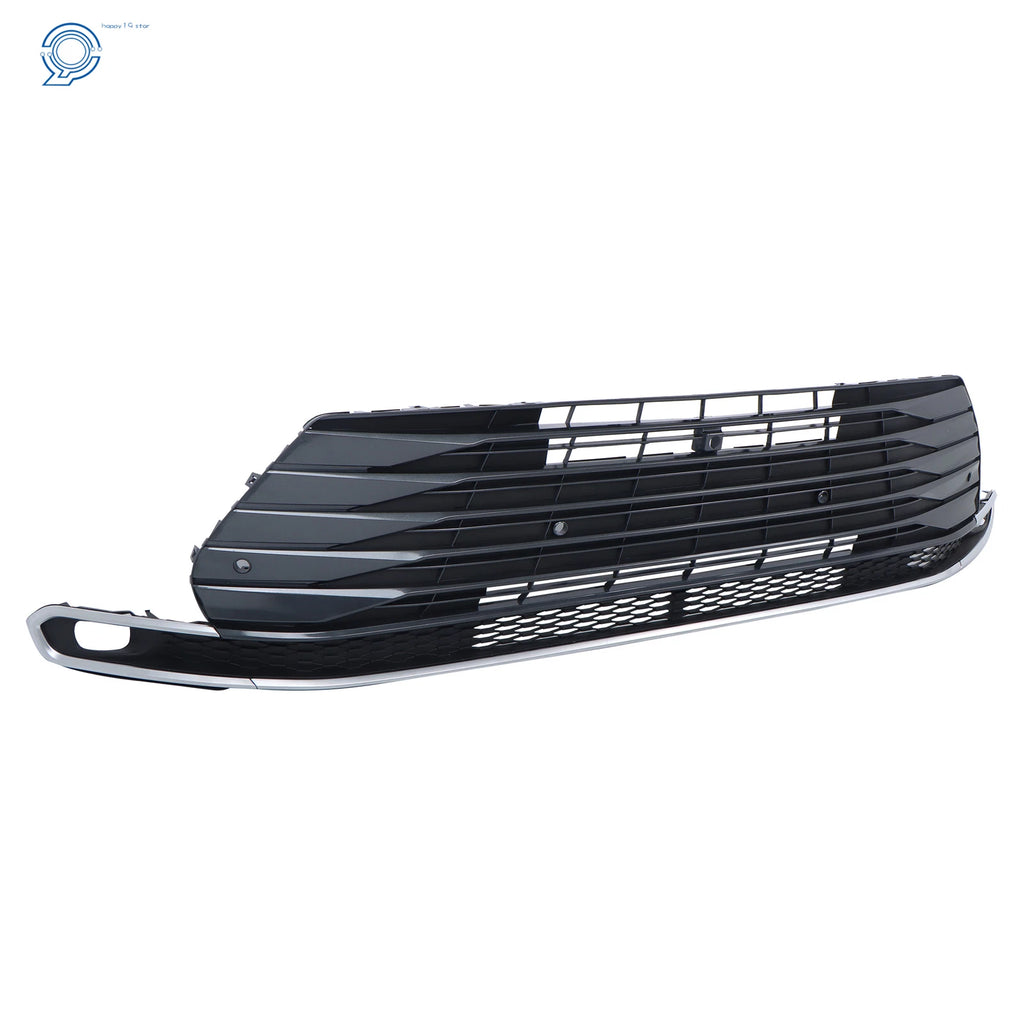 Front Lower Grille for Toyota Sienna (2021–2023) - Gloss Black Silver Gray