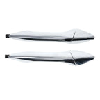 Door Handle Outer 2 x Chrome Rear Left+Right for Hyundai i30 (2012–2017)