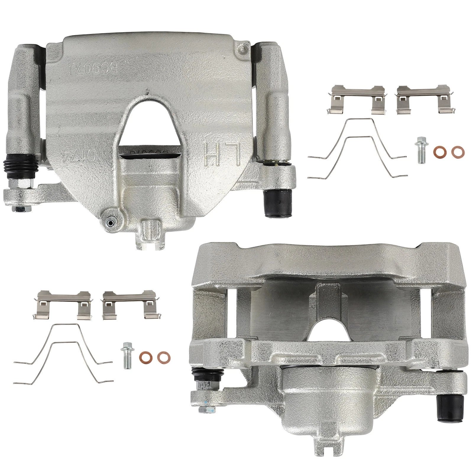 Set of 2 Front Brake Calipers for Infiniti G35, G37