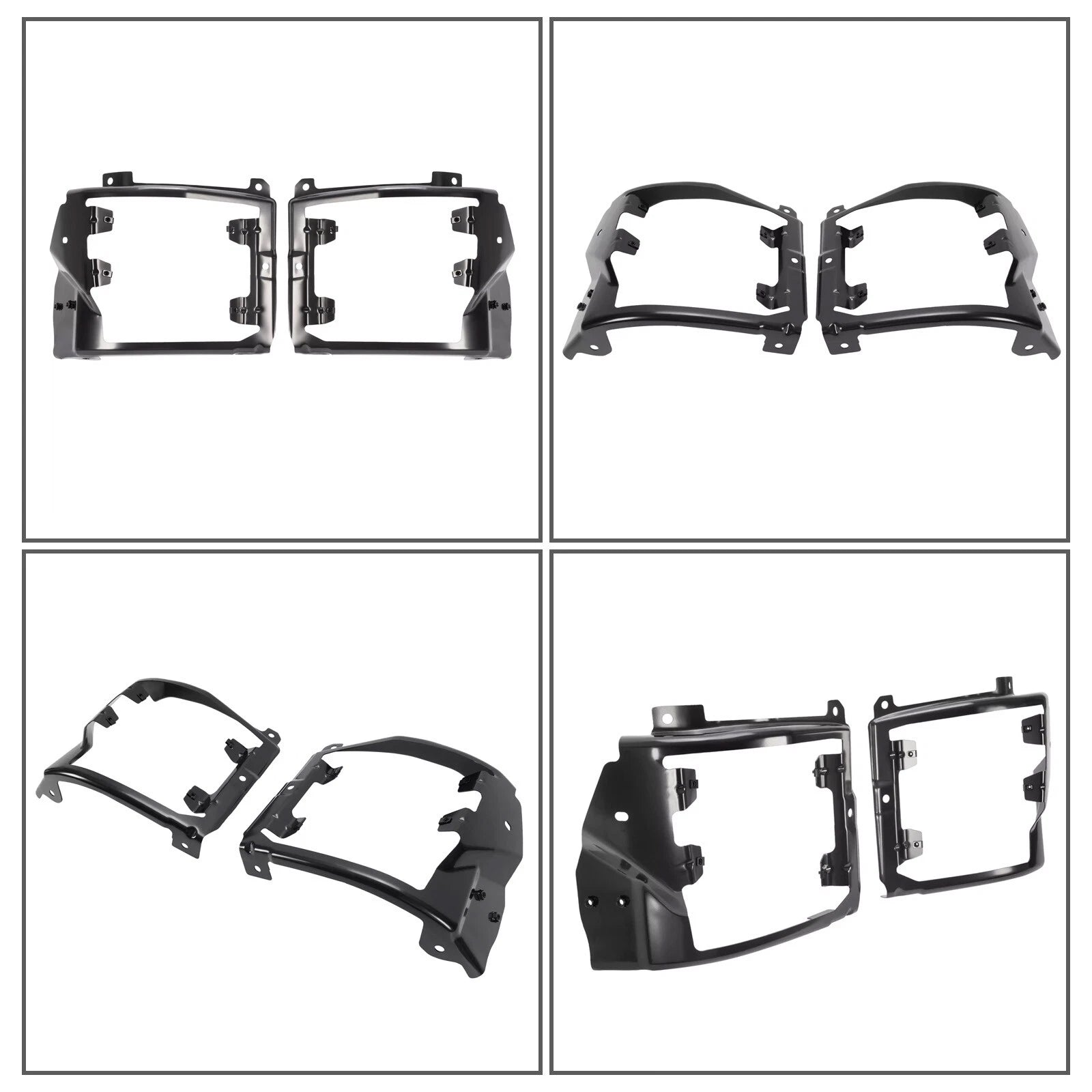 Bumper Bracket Set of 2 for Chevrolet Silverado 1500 (2016–2018)