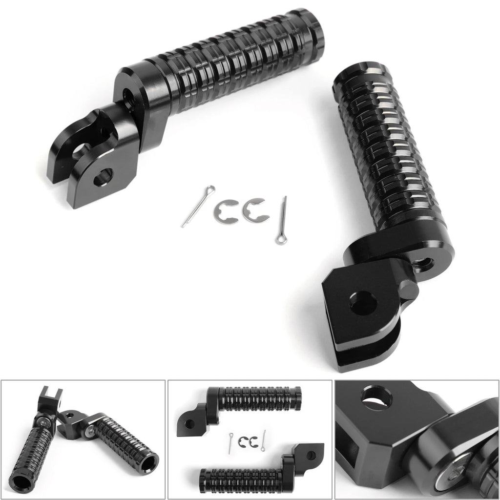 Front Footrests Foot Pegs for Honda CBR250R CBR1000RR Suzuki GSX-R 600 750