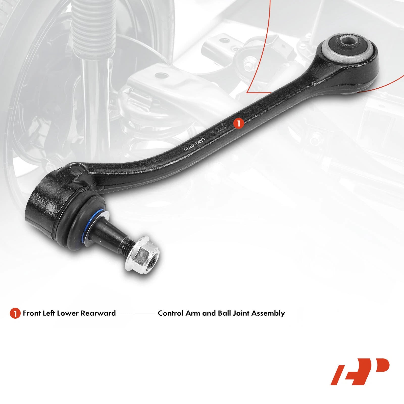 Front Lower Rearward Control Arm with Ball Joint for BMW X3 (2004-2010)