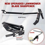 Lawn Mower Blade Sharpener for Right & Left Blades (15°-45° Adjustable)