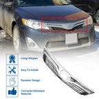 Front Hood Bumper Grille for Toyota Camry LE (2012) - Black