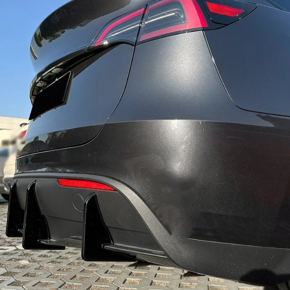 Rear Diffuser Splitter Spoiler Kit for Sporty Cars