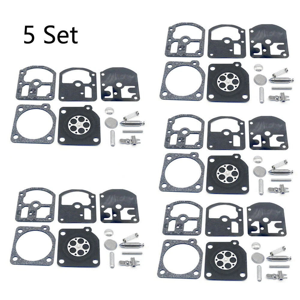 5X Carburetor Repair Kit for Zama RB-3 C1S-H2A Homelite 330