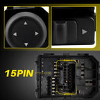 Power Mirror Switch for Nissan Altima Maxima Pathfinder (2013–2023)