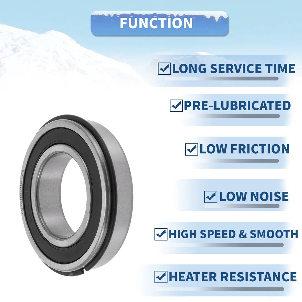 6210NR2RS Deep Groove Ball Bearing for Scooter Skateboard (50x90x20mm)