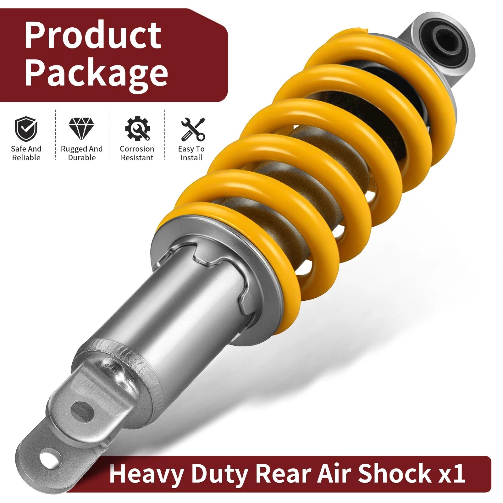 Heavy Duty Rear Shock Absorber for Honda XR100R (1985–2003) 52400-KN4-013ZA