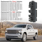Door Window Switch Panel for Chevrolet GMC Cadillac (2007-2014) Left Driver