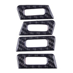 Carbon Fiber ABS Central Vent Outlet Trim for BMW E90 E92 E93 (2007-2013)