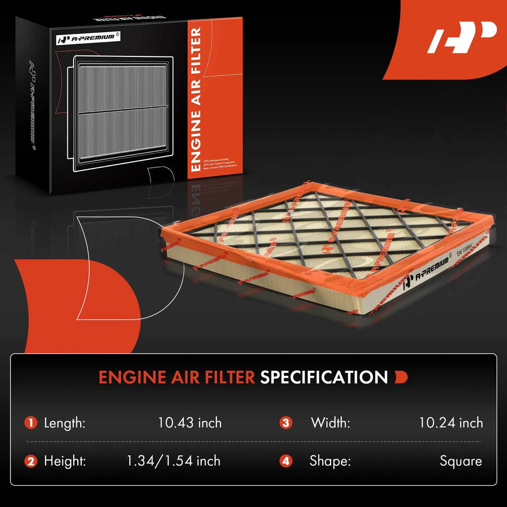 2X Engine Air Filter for Chevrolet Cruze (2011-2015) Buick Verano (2012-2015)