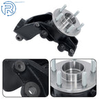 Front Steering Knuckle & Wheel Hub Bearing Assembly for Ford Focus (2012-2018)