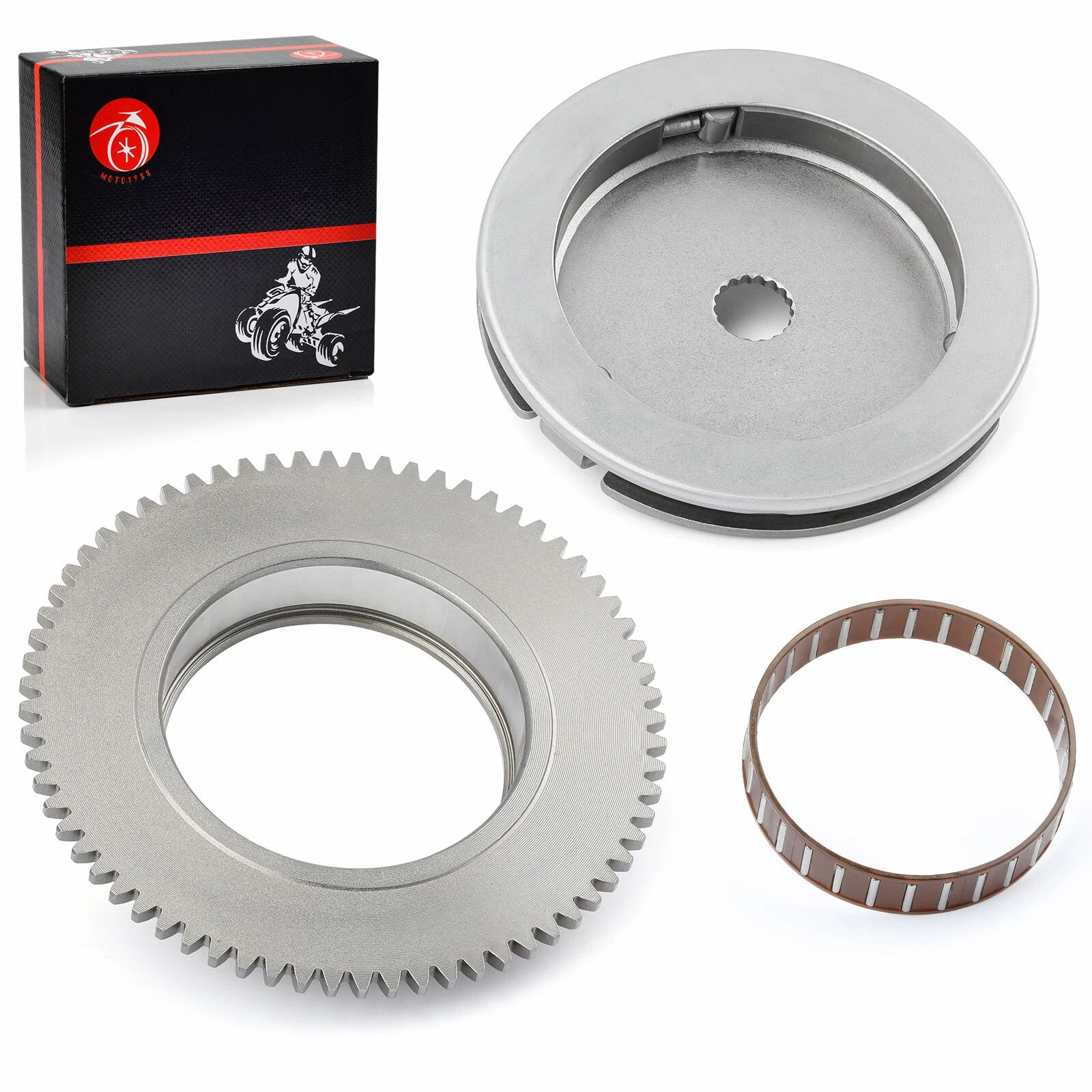 Starter Clutch Assembly & Wheel Gear for Yamaha Zuma 50 (2002–2005, 2008–2011)