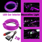 2M LED Light Strip for Car Truck Boat (12V) Waterproof Flexible