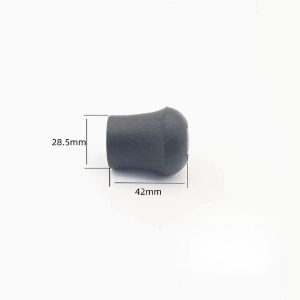 Rubber Butt End Cap for Fishing Rod (15mm, 20mm, 25mm) - Black