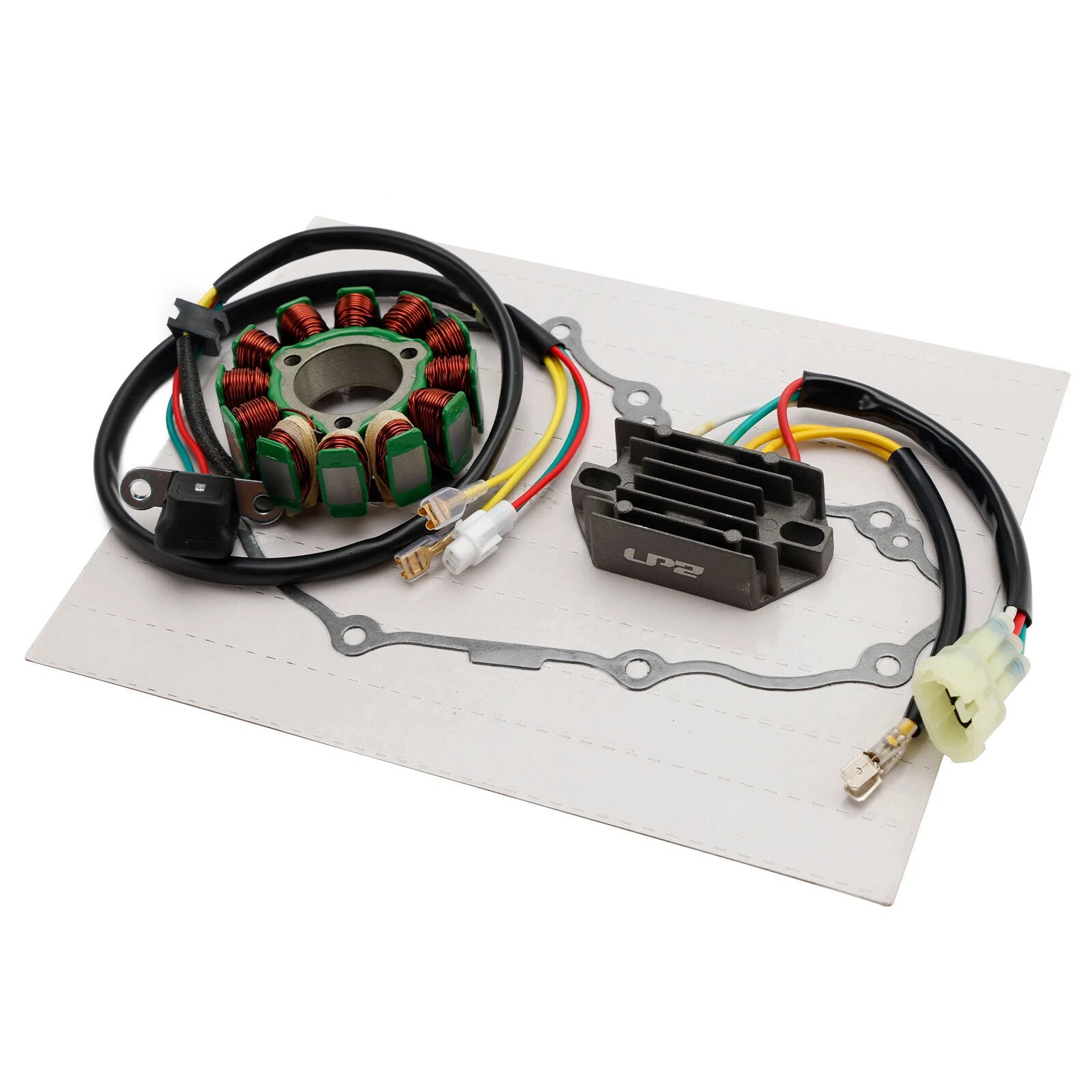 Generator Stator Regulator & Gasket for Husqvarna FX350 FC350 FC250 (2017–2024)
