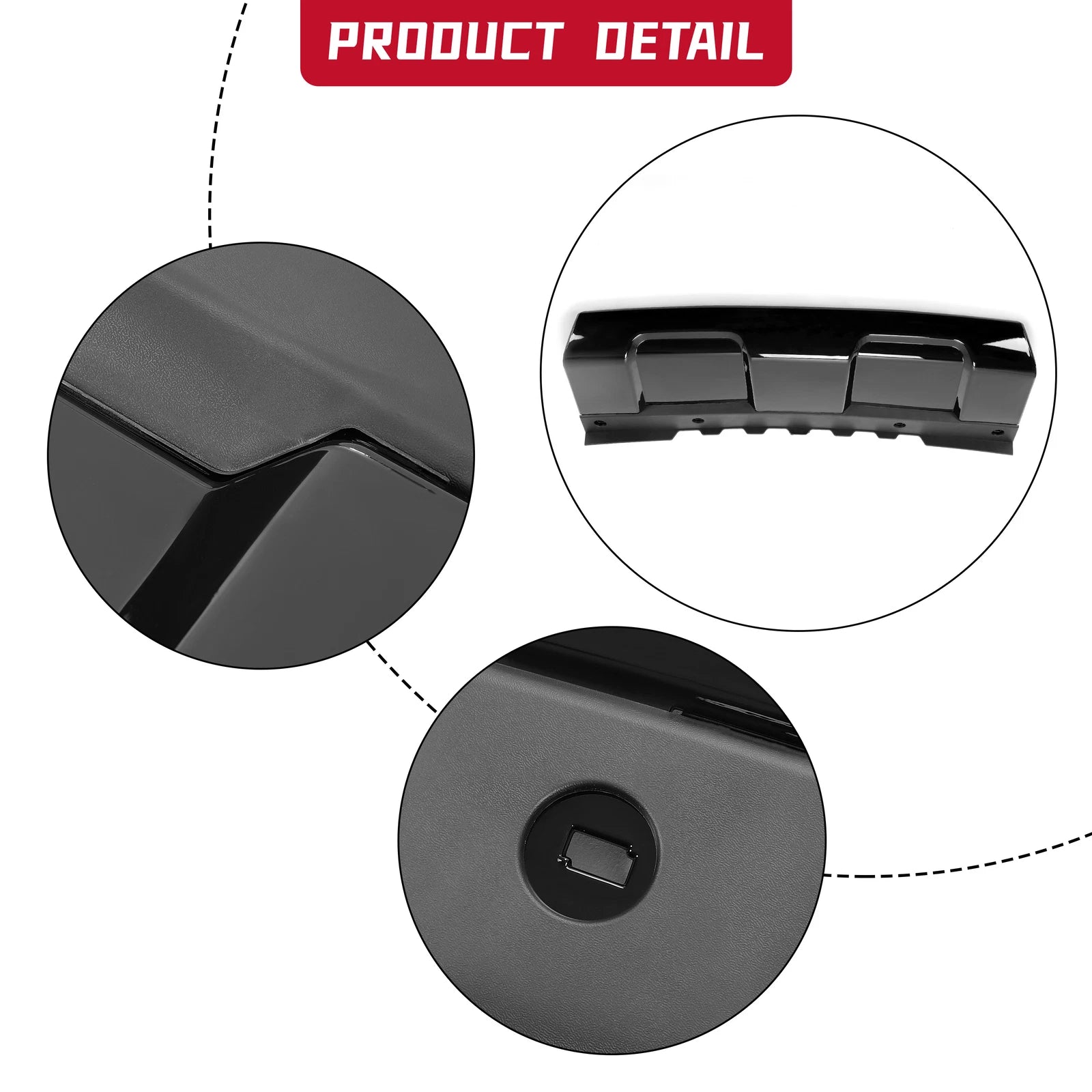 Front Bumper Cover Towing Eye Hook Skid Plate for Range Rover Sport (2014–2017)