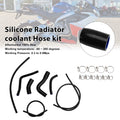 Silicone Radiator Coolant Hose for Aprilia RS 660 (2021–2025) Black#12