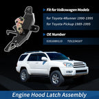 Hood Latch Assembly for Toyota 4Runner (1990–1995) No. 5351089115